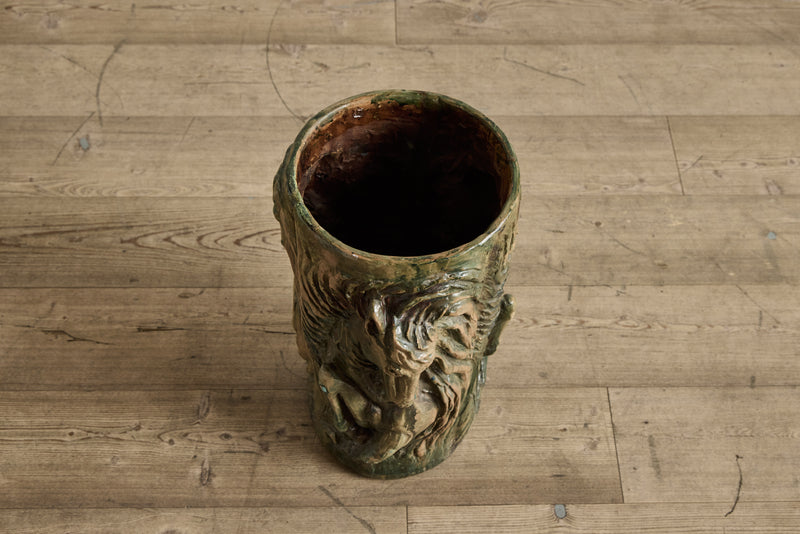 Ceramic Horse Vase