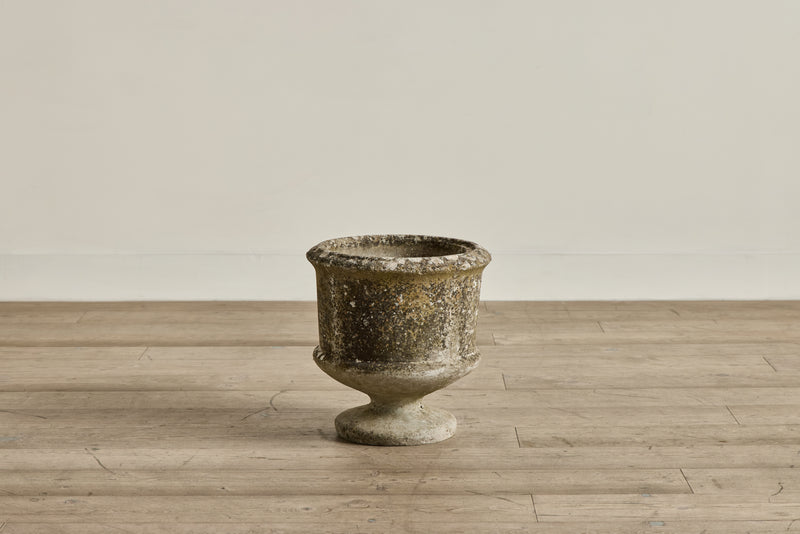 Pair of Concrete Urns