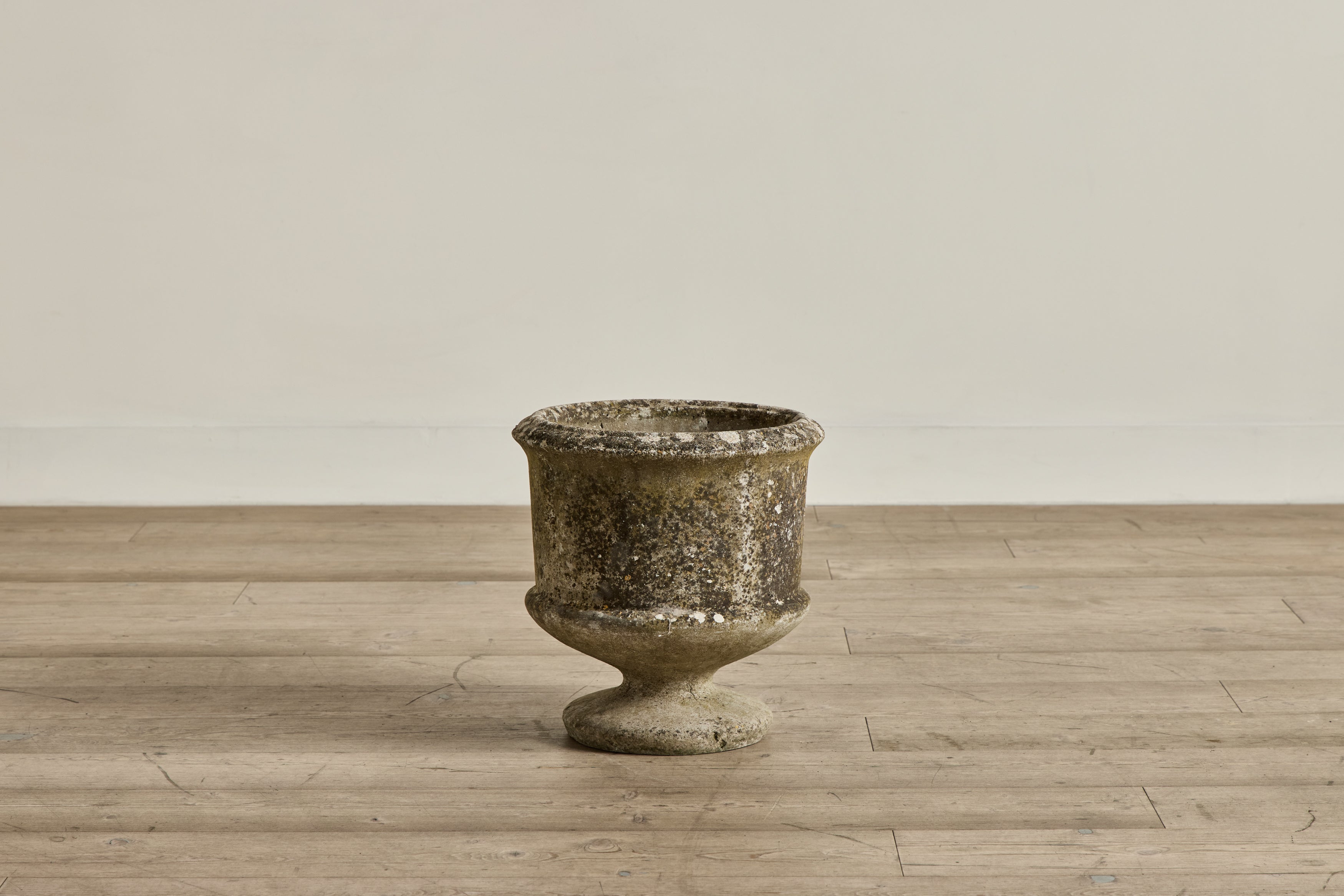 Pair of Concrete Urns