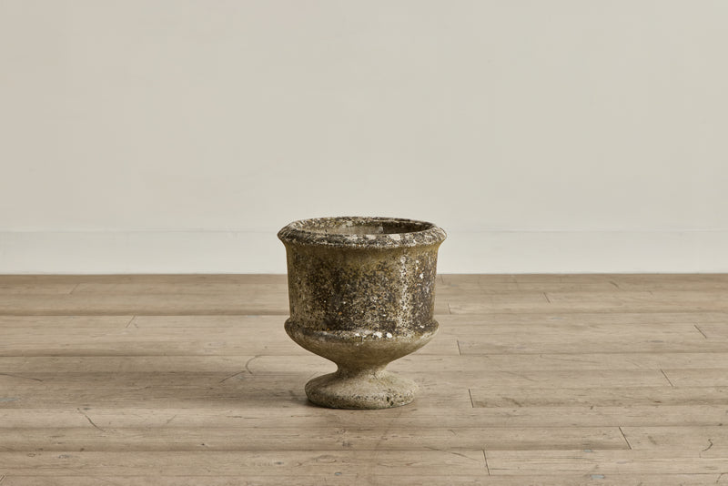 Pair of Concrete Urns