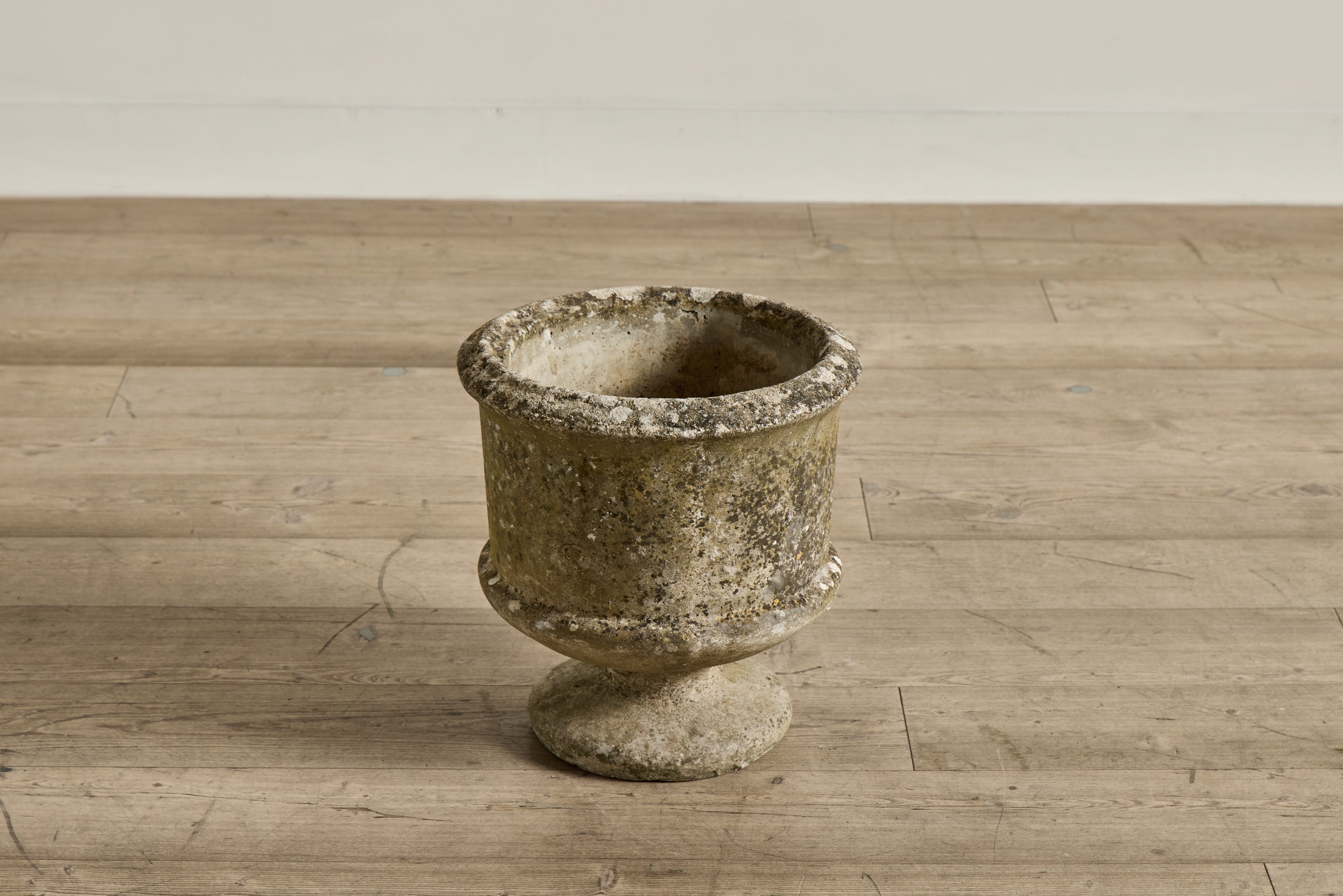 Pair of Concrete Urns