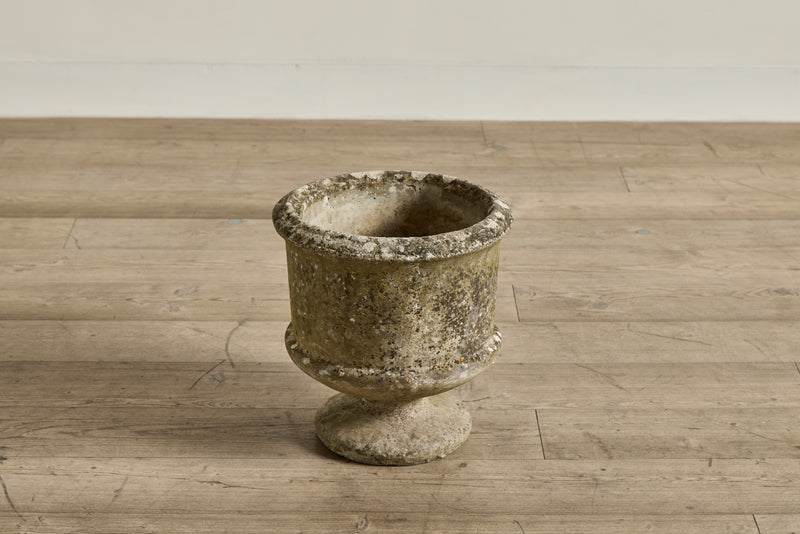 Pair of Concrete Urns