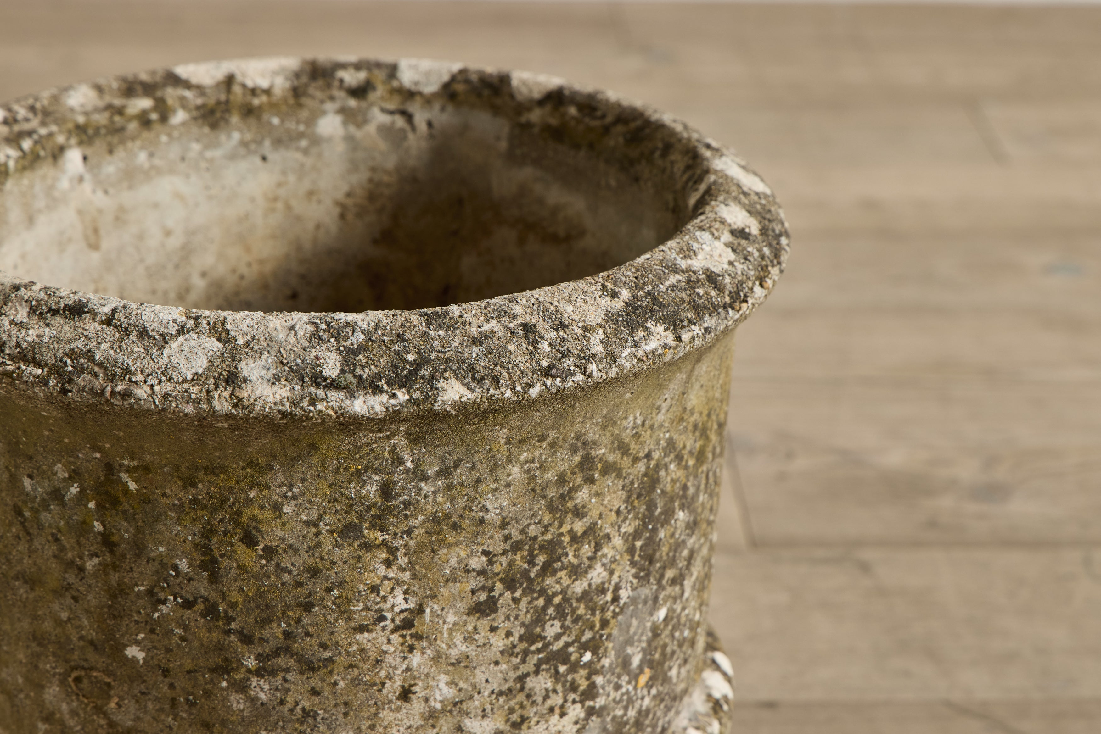 Pair of Concrete Urns