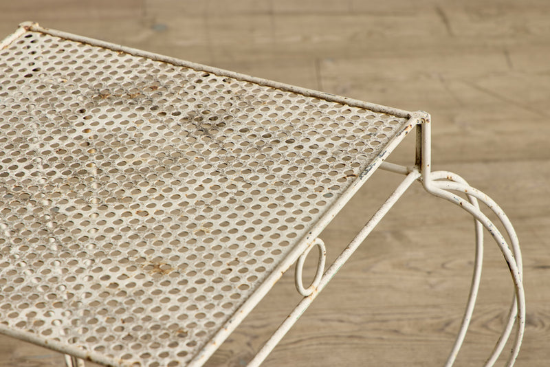 Cabriole Metal Side Table