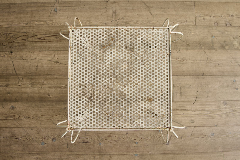 Cabriole Metal Side Table