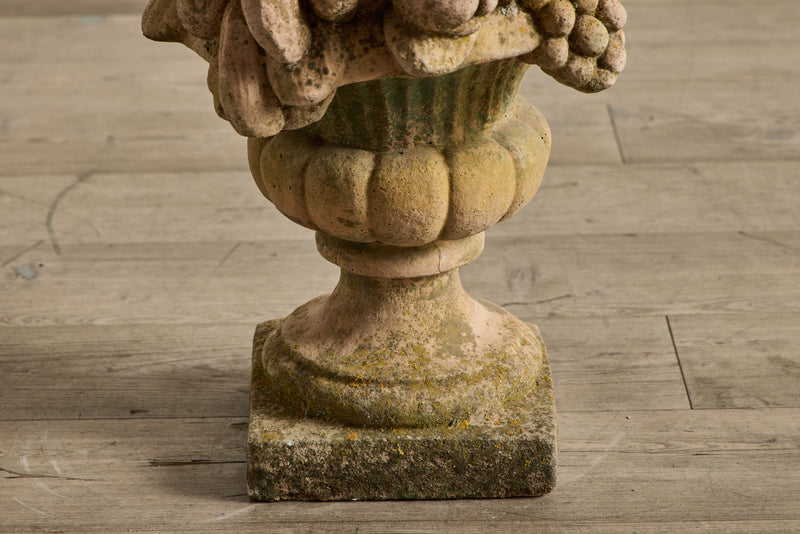 Pair of Terracotta Fruit Sculptures