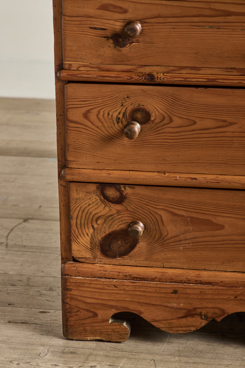 German Pine Wood Dresser