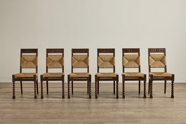 Set of 6 Dudouyt Style Chairs