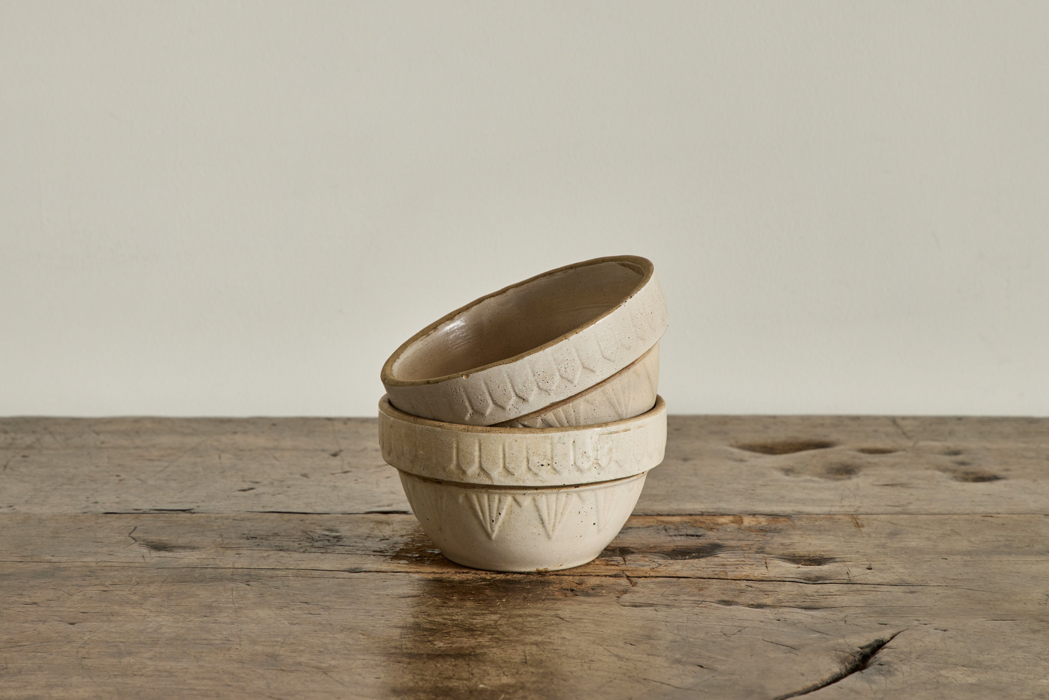 White Stoneware 6"