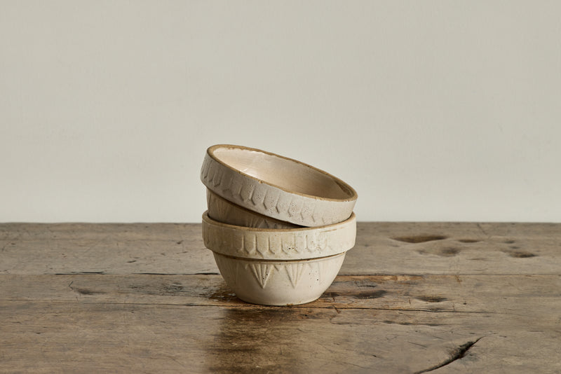 White Stoneware 6"