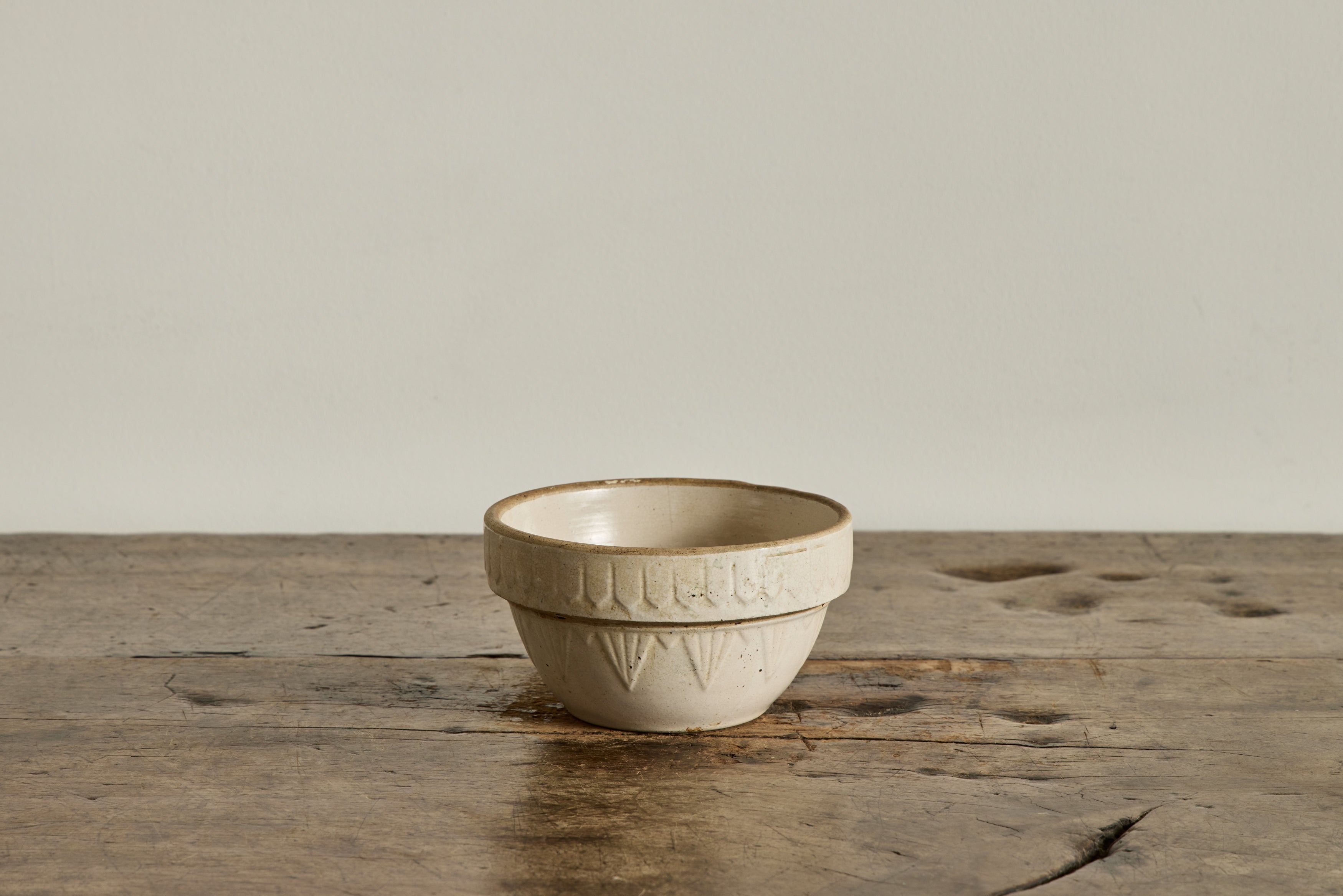 White Stoneware 6"