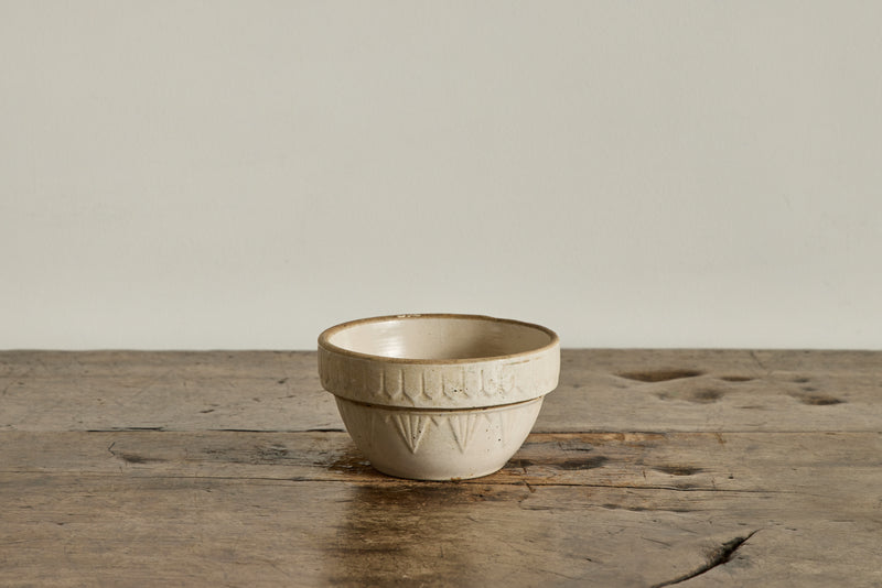 White Stoneware 6"