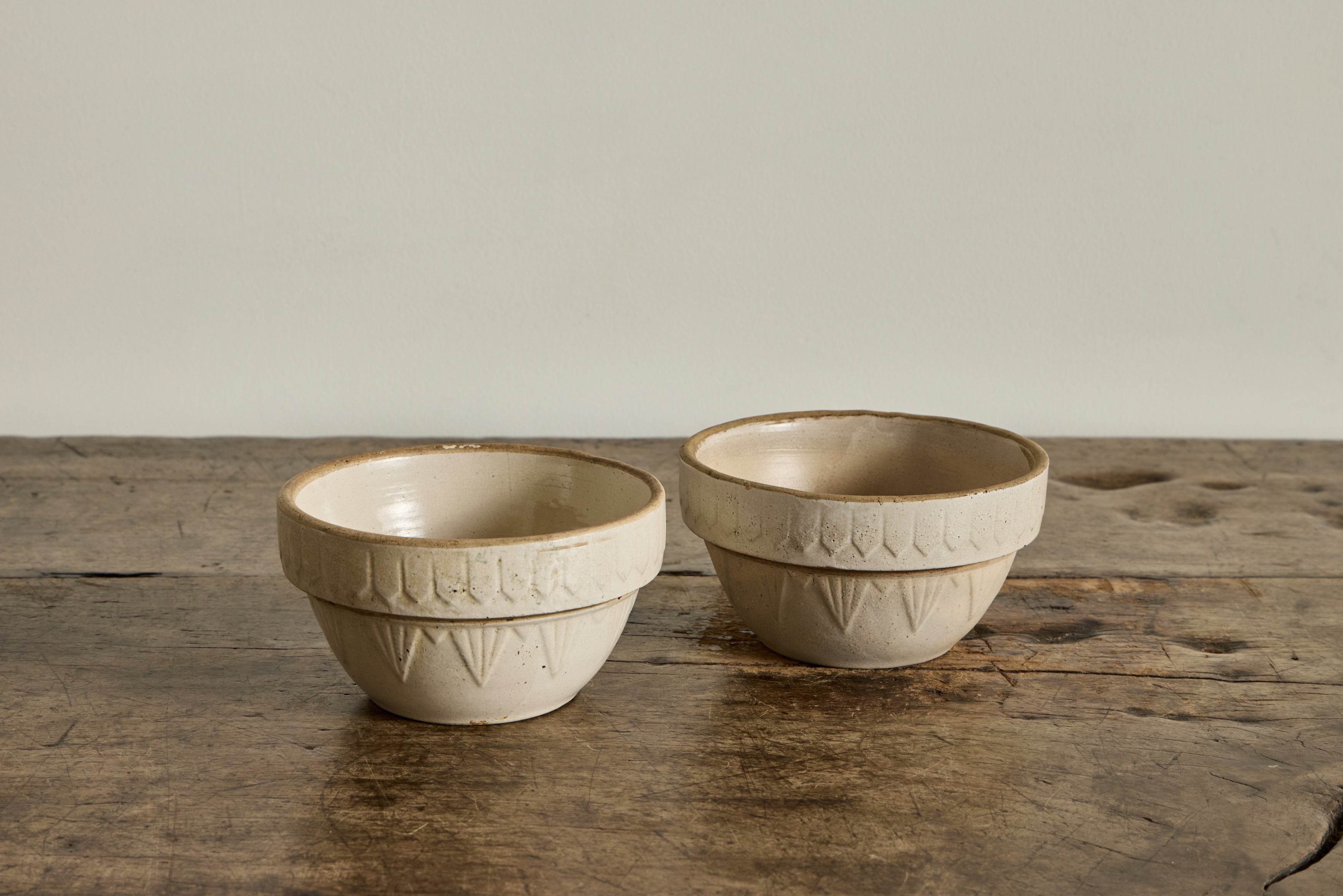 White Stoneware 6"