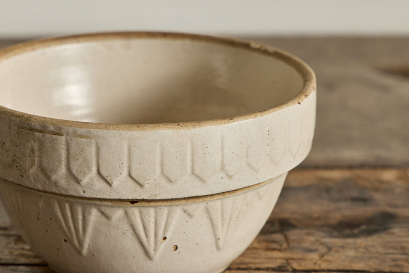 White Stoneware 6"
