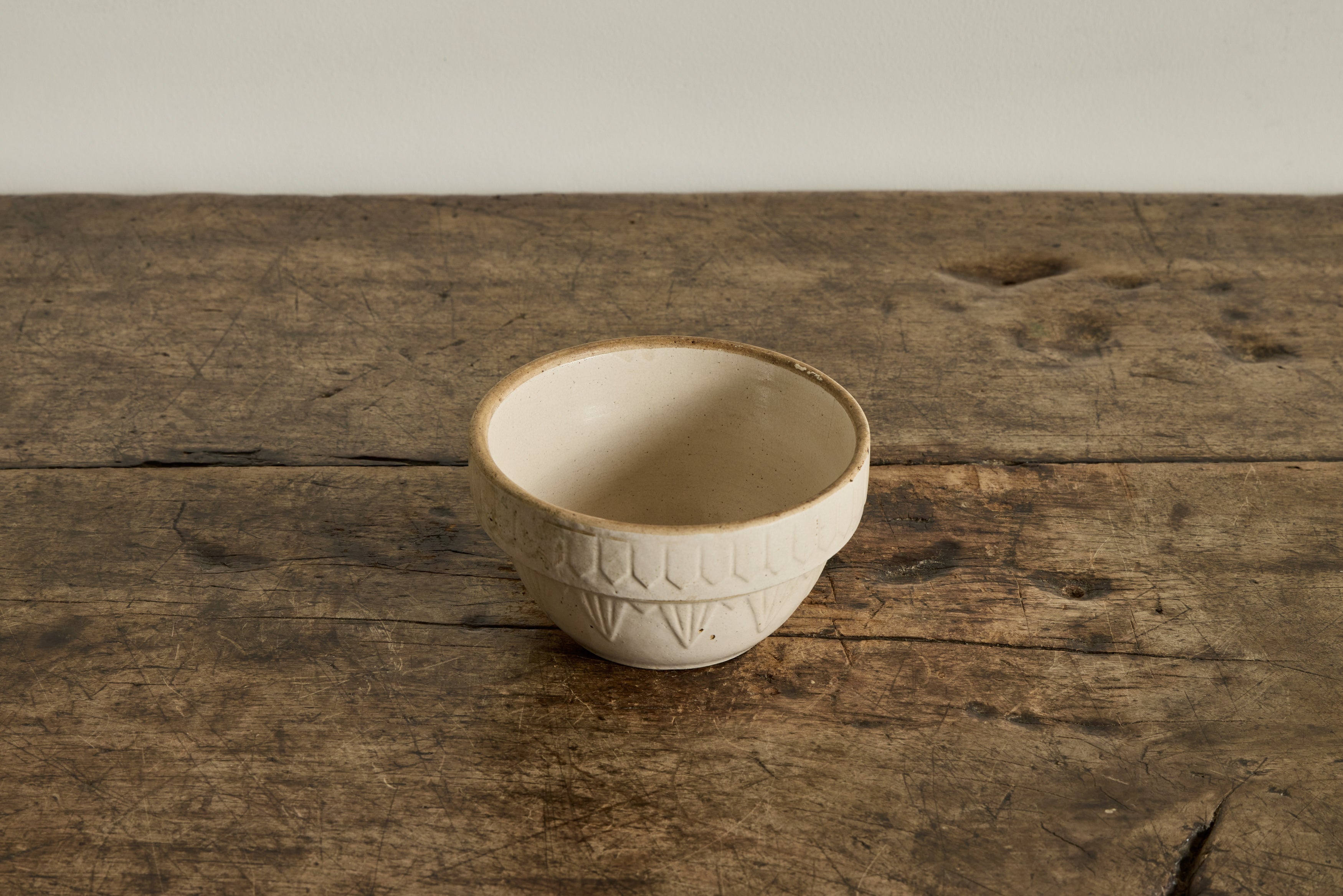 White Stoneware 6"
