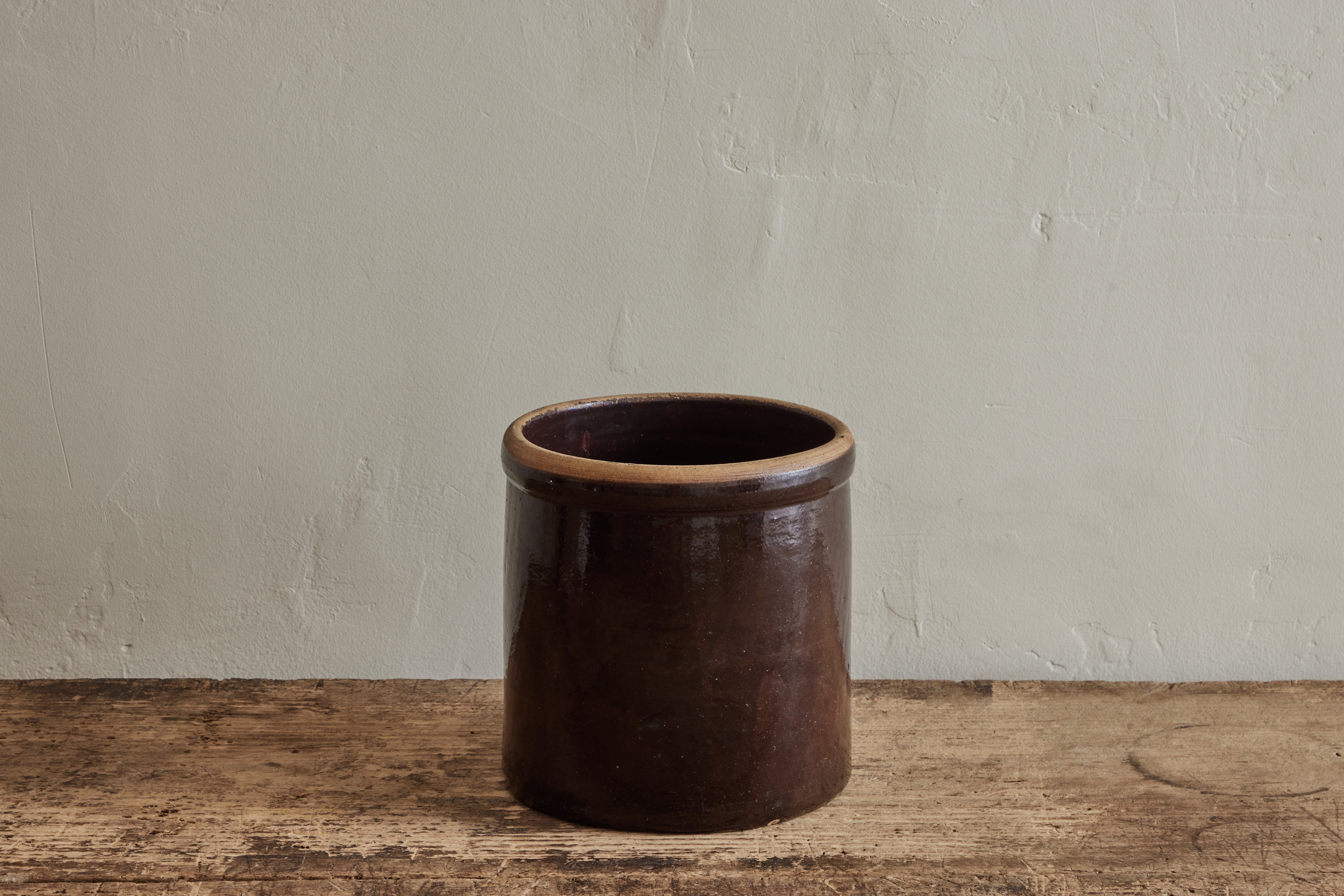 Albany Slip Brown Crock 3 Gallon