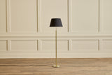 Danish Brass Floor Lamp