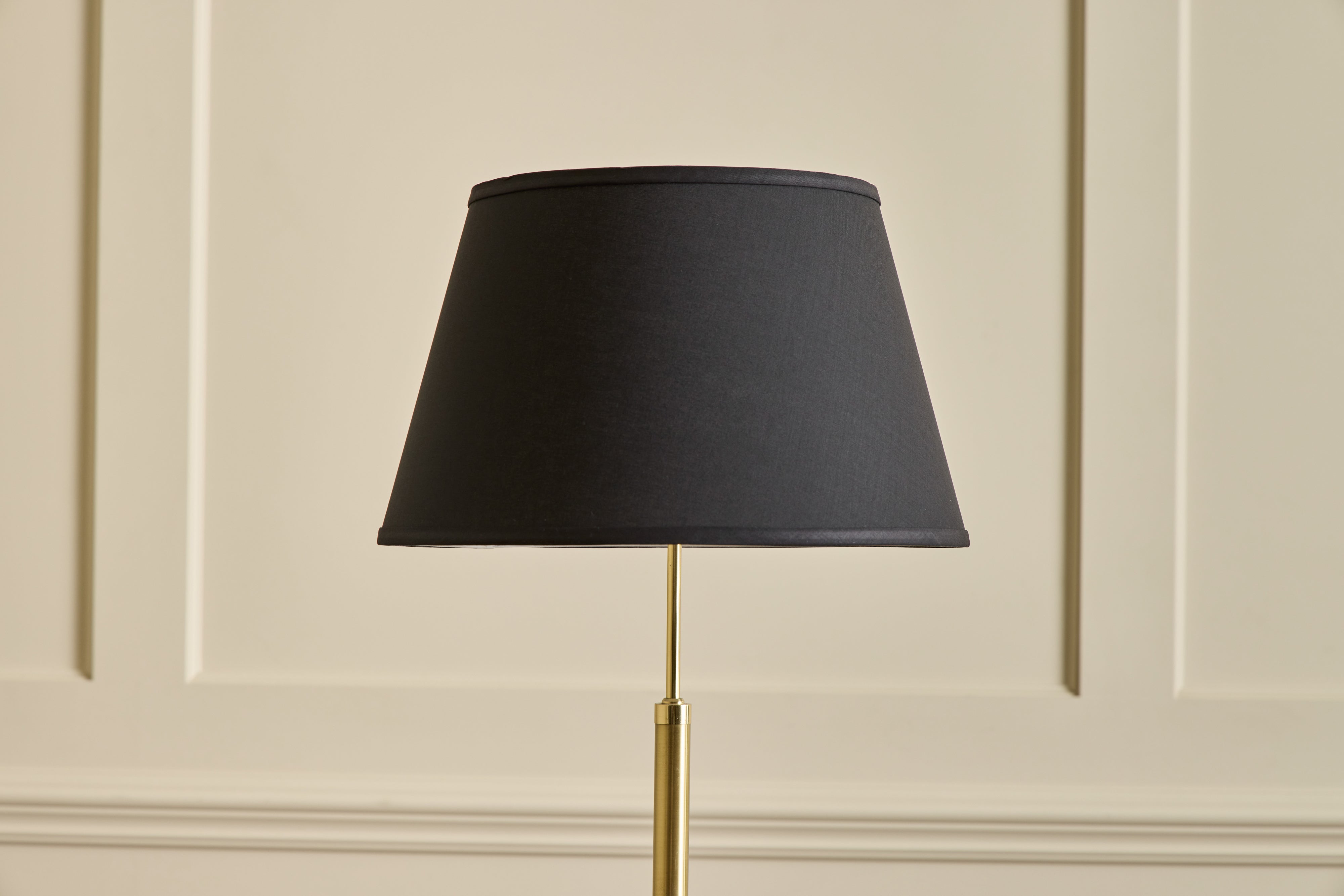 Danish Brass Floor Lamp