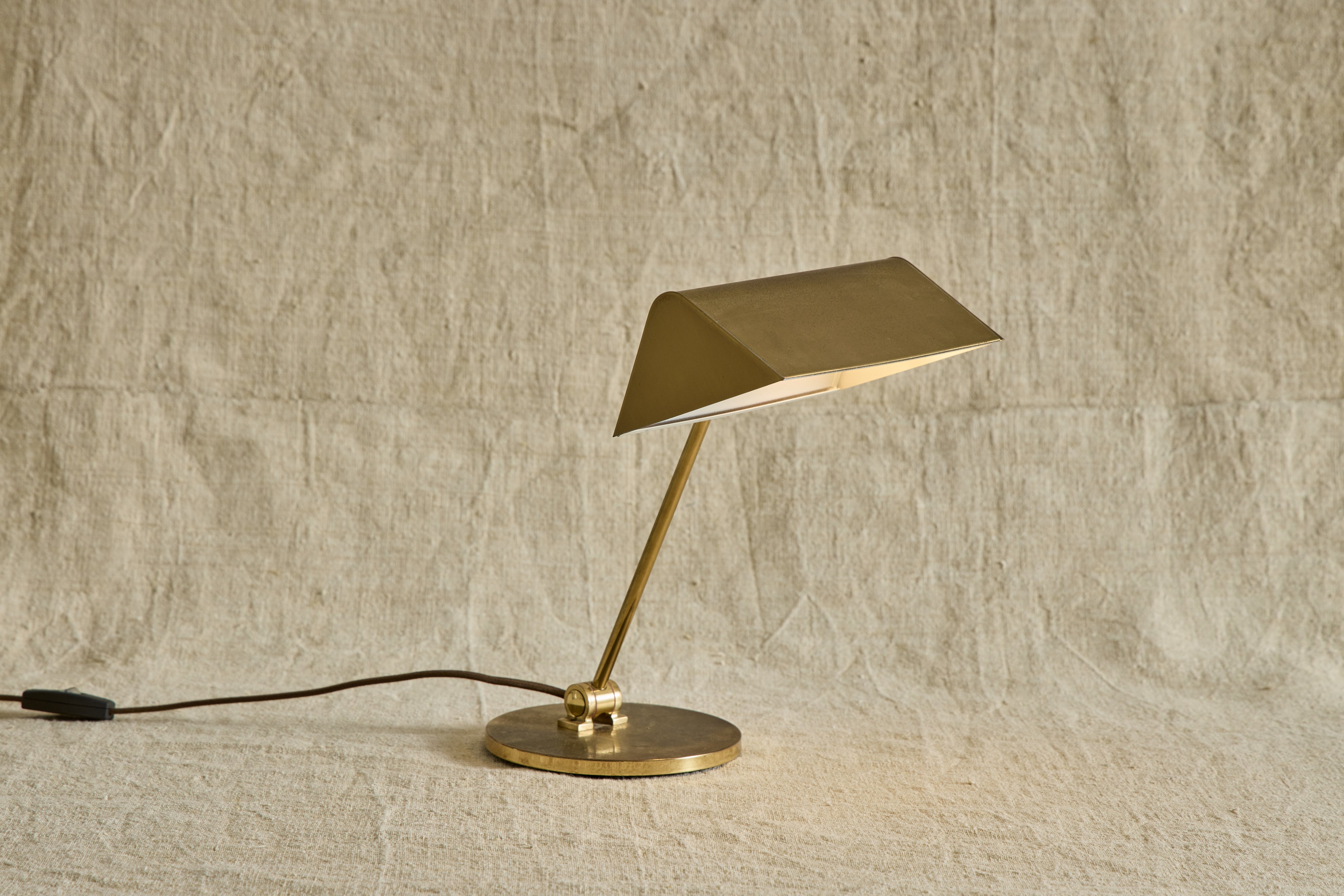 Frandsen Brass Desk Lamp