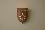 1970s Terracotta Sconce