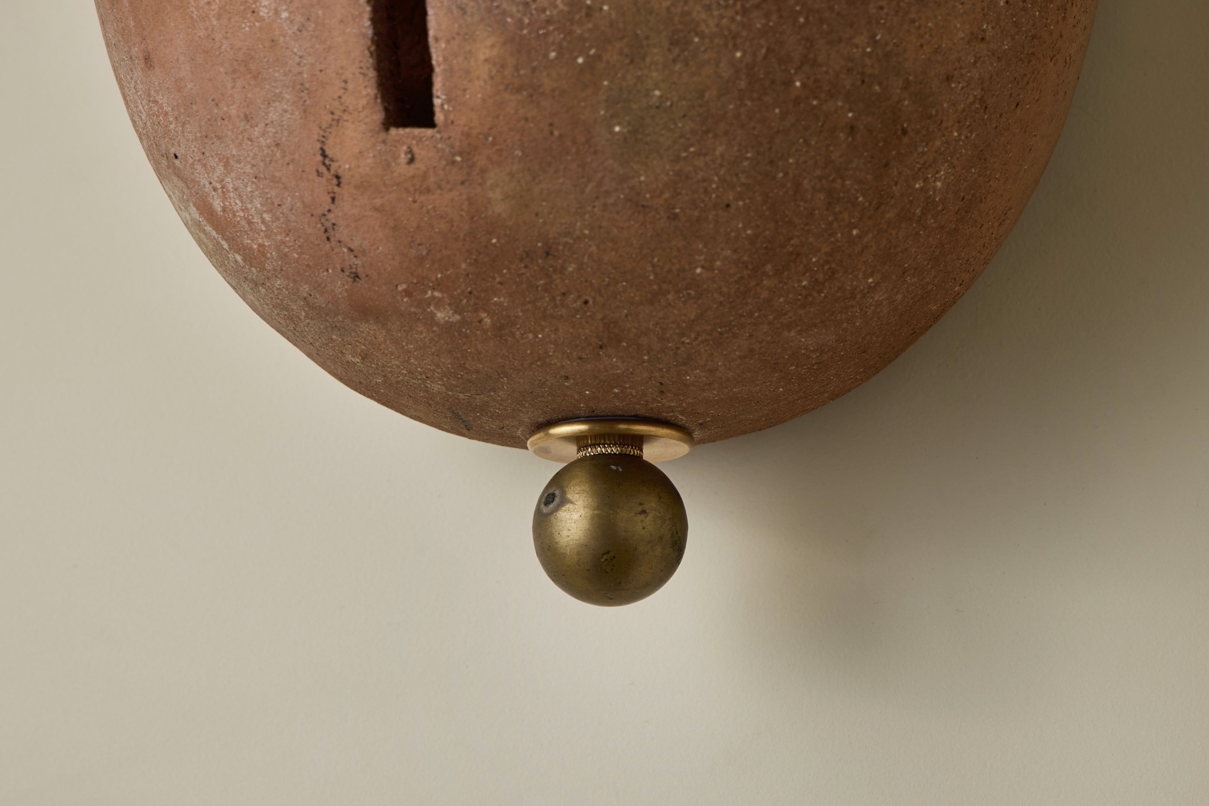1970s Terracotta Sconce