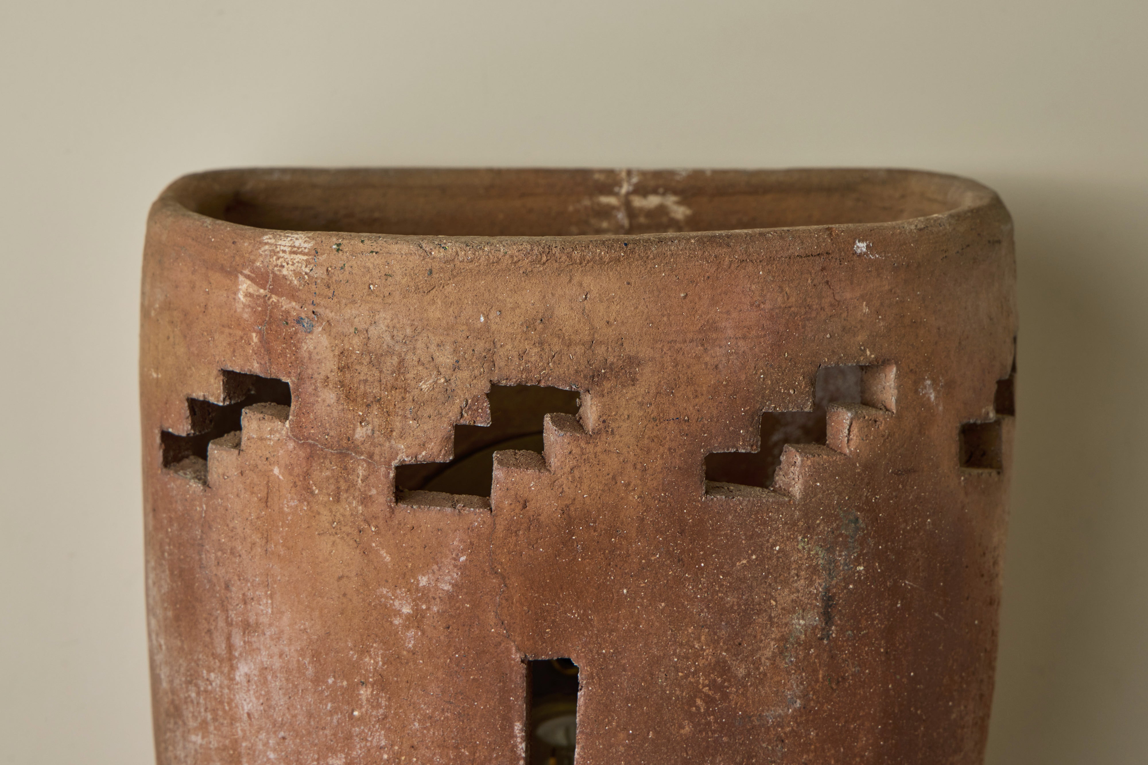 1970s Terracotta Sconce