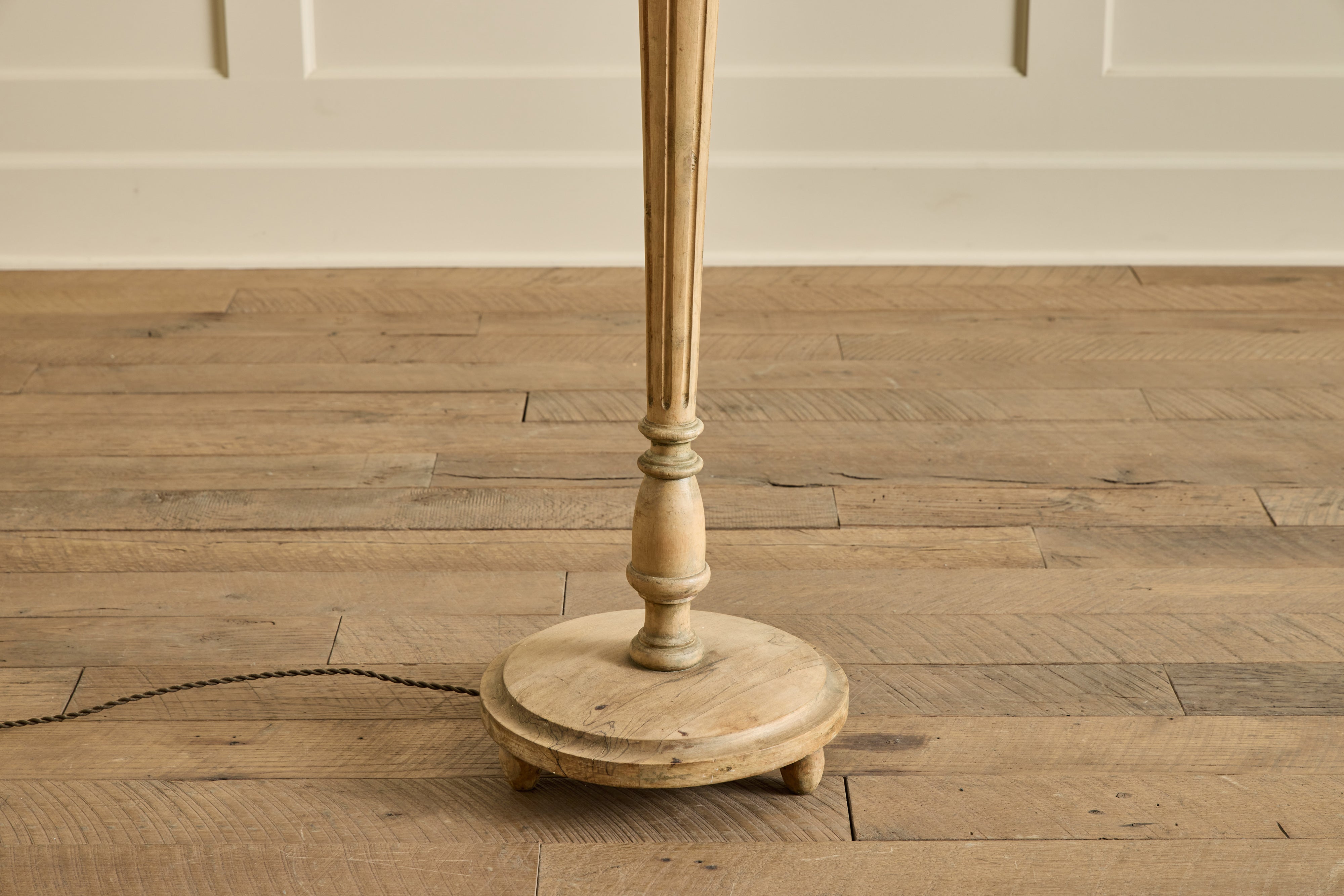 Swedish Pine Floor Lamp