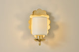 Paper Sconce Shade, Ivory