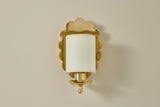 Paper Sconce Shade, Ivory