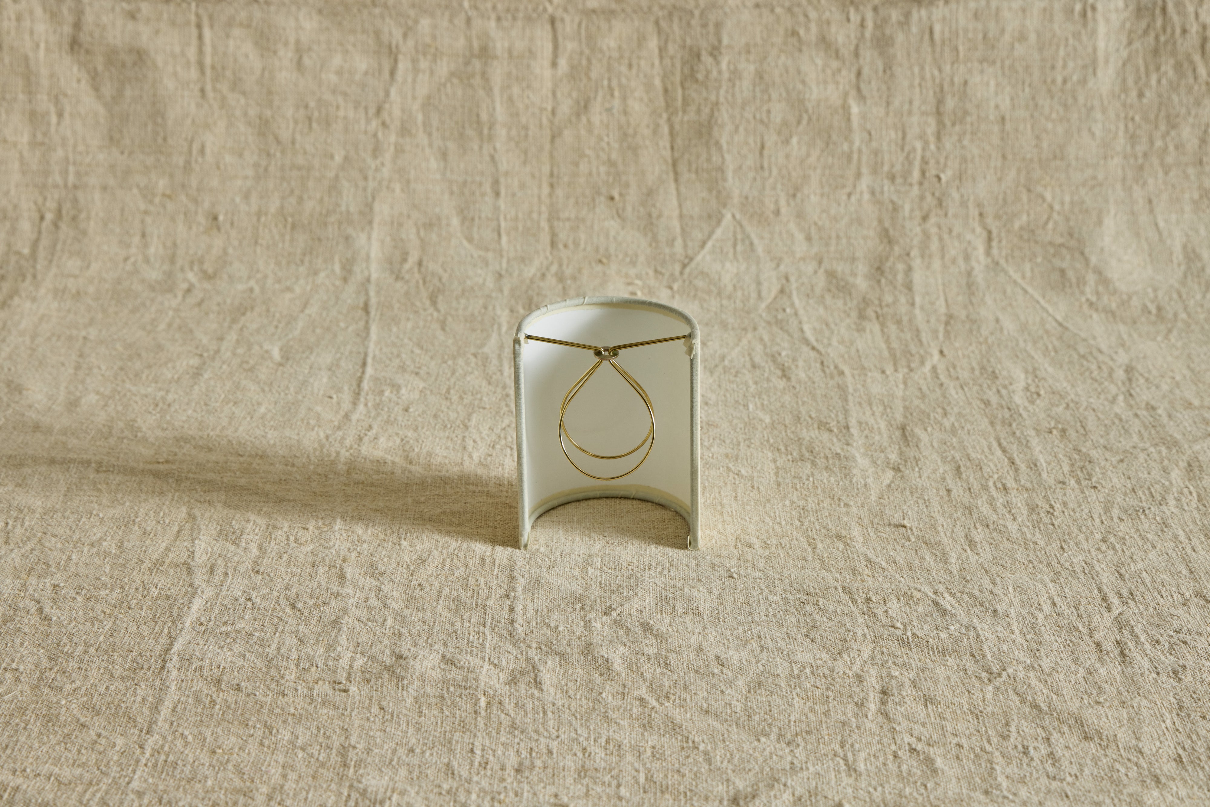 Paper Sconce Shade, Ivory