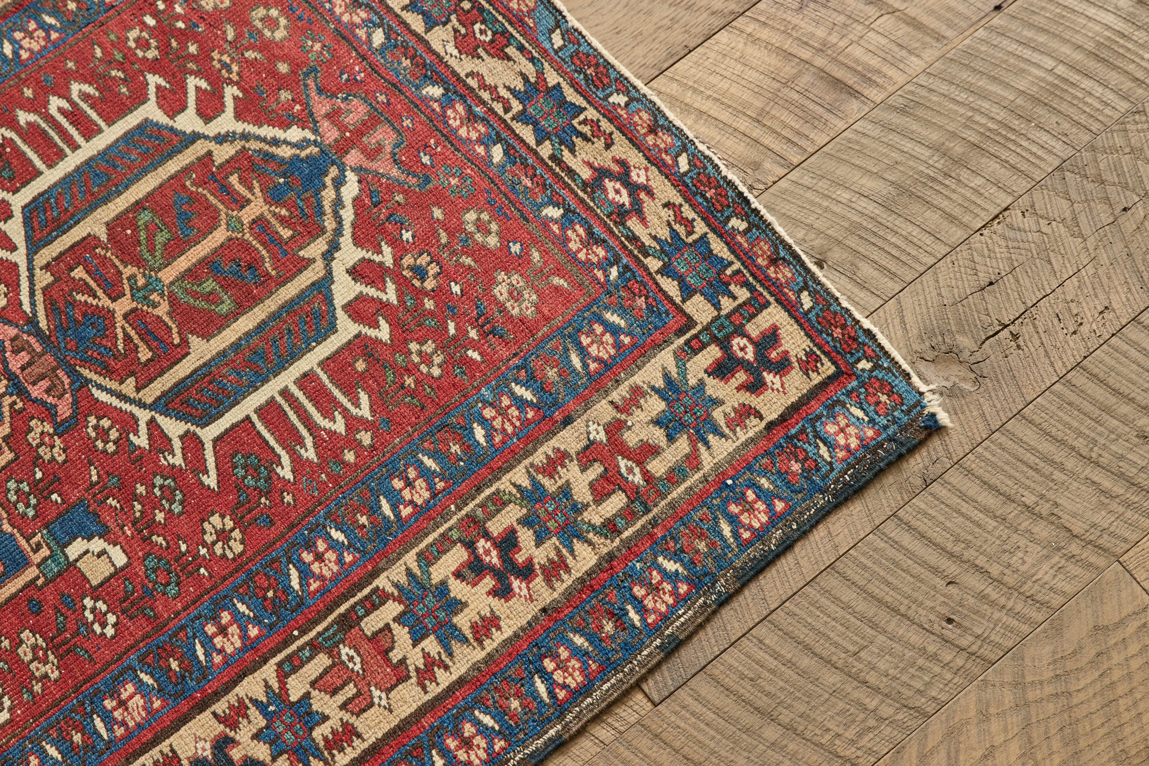 Persian Tribal Scatter Rug 2'11 x 4'8