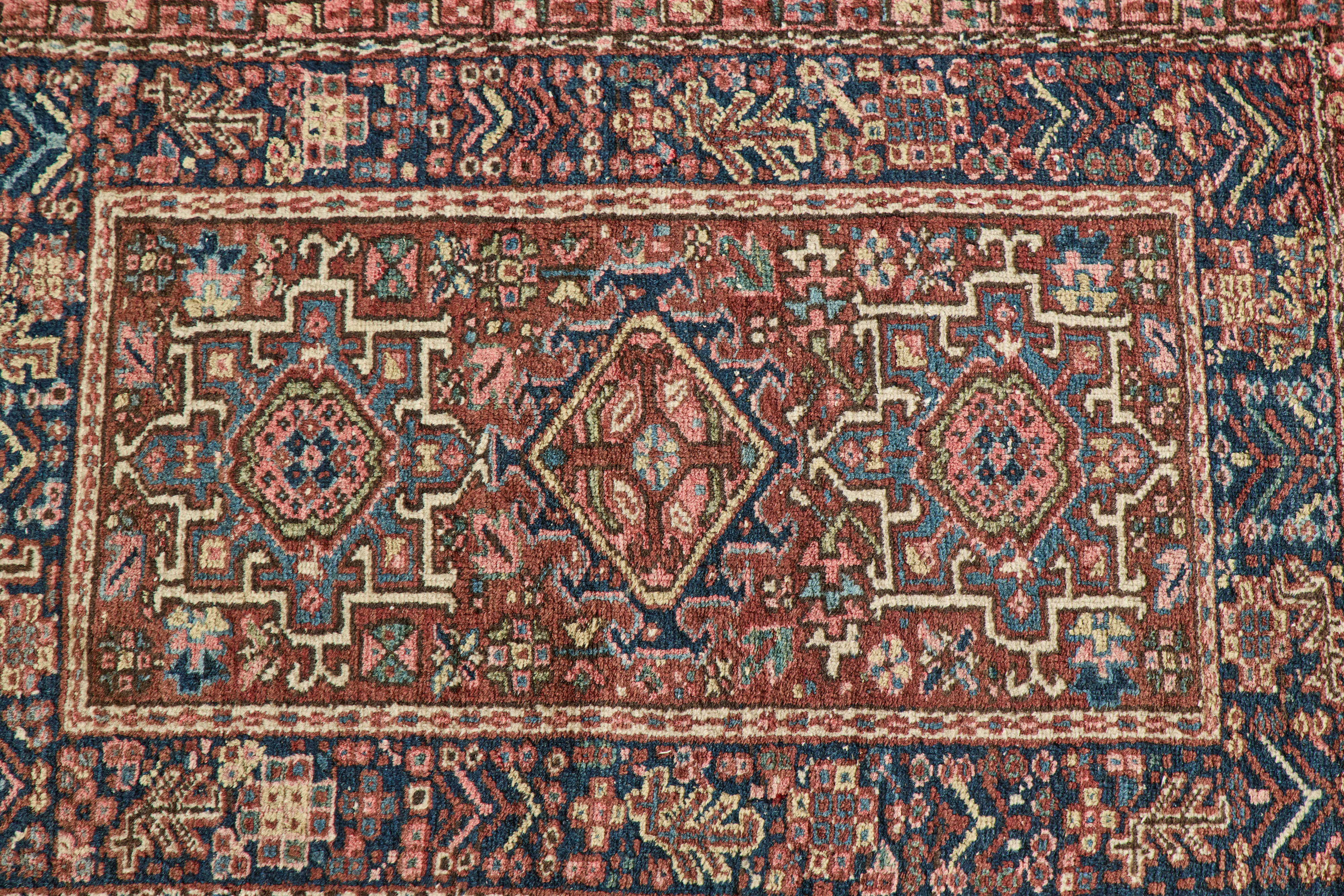 Tribal Medallion Throw Rug 3'1 x 4'5