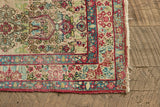 Persian Lavar Kerman Throw Rug 1'10 x 2'5