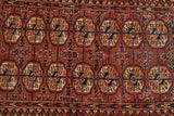 Turkoman Throw Rug 3 x 4'5