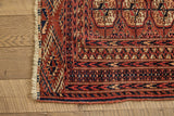 Turkoman Throw Rug 3 x 4'5