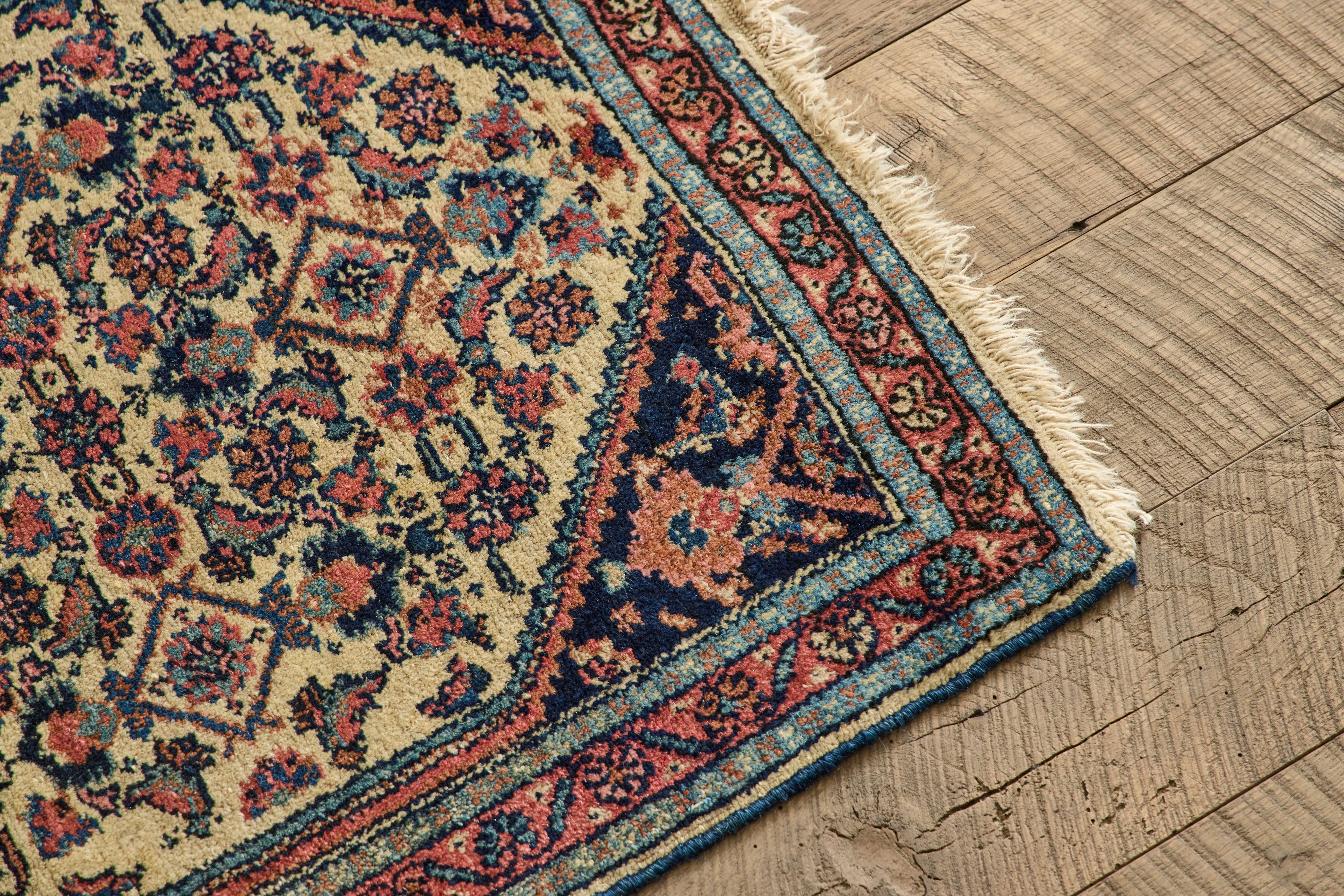 Persian Dargazine Throw Rug 2’ x 3’