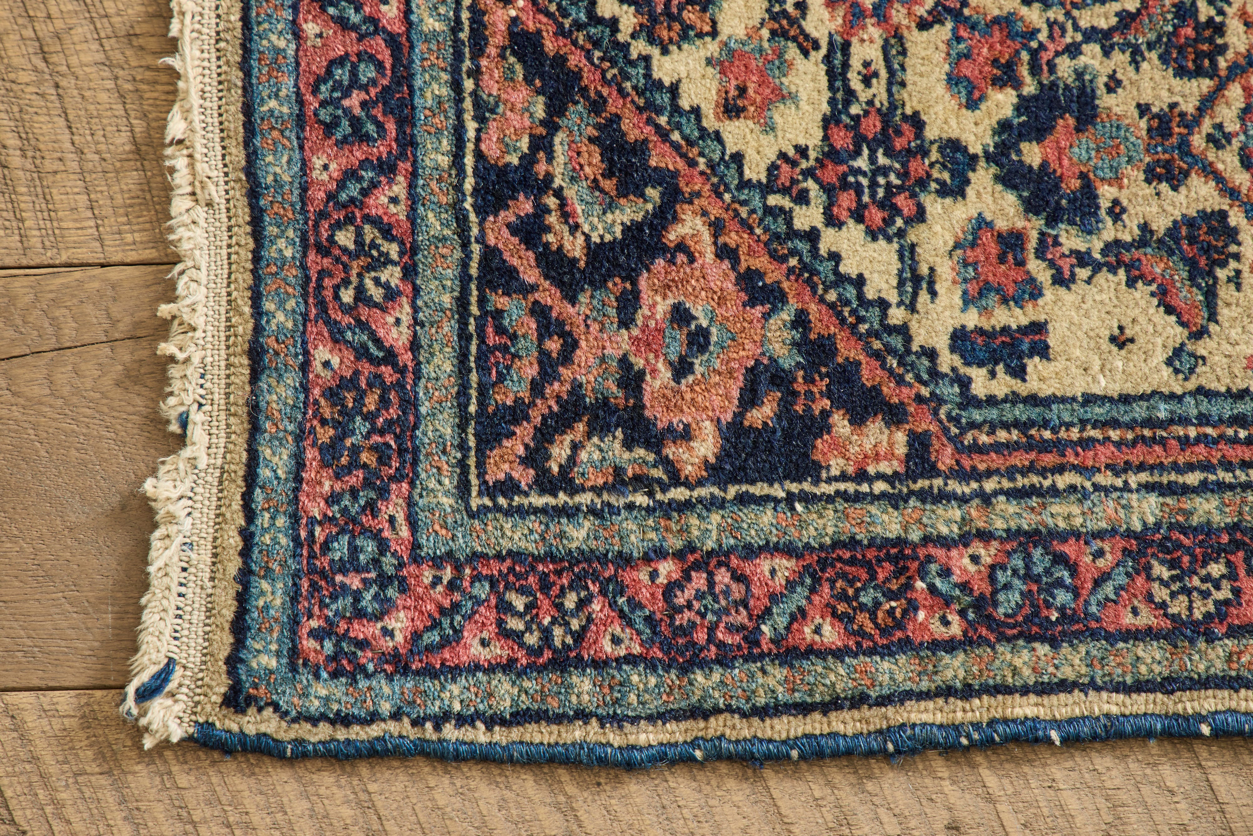 Persian Dargazine Throw Rug 2’ x 3’