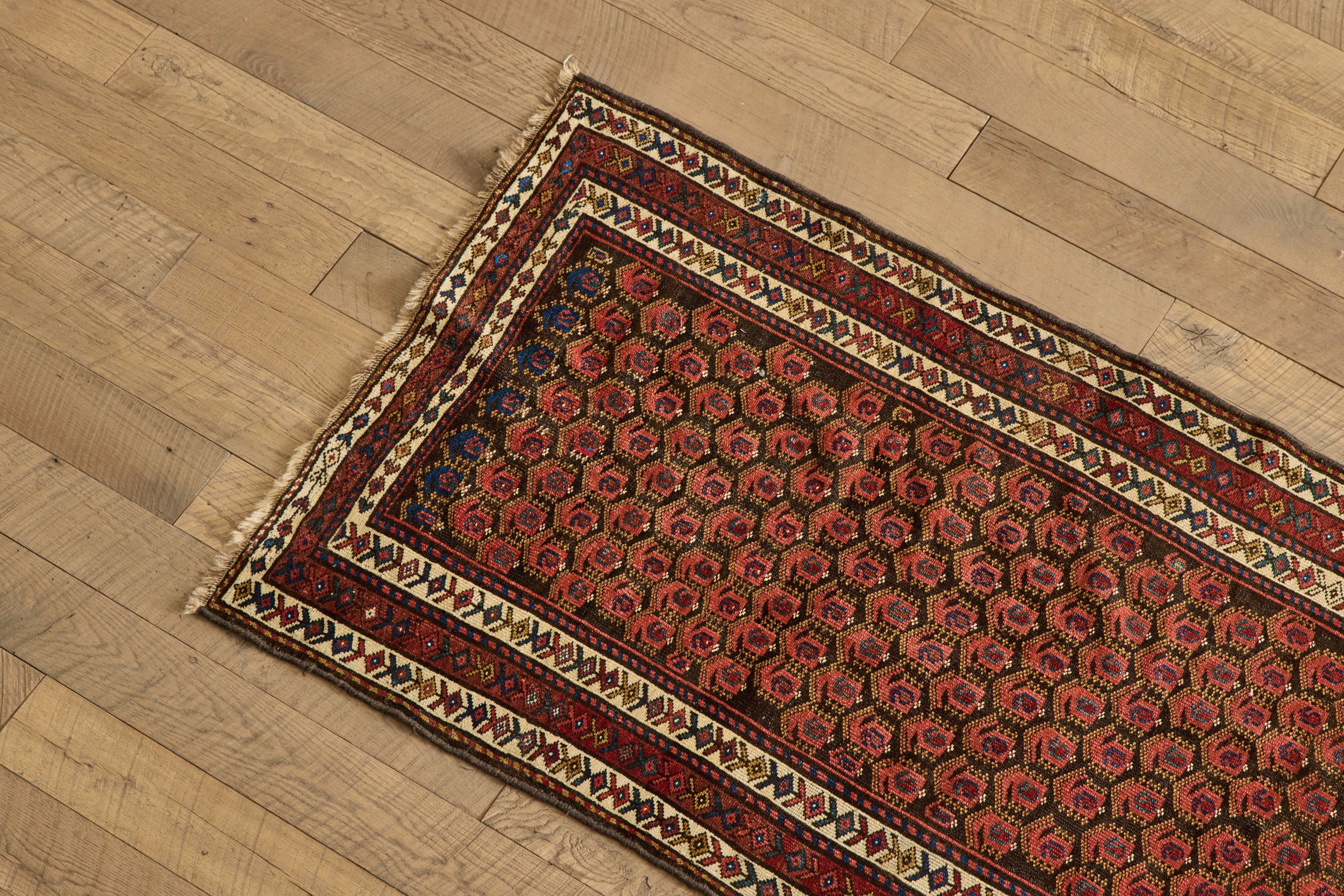 19th Century Paisley Runner 3'6 x 9'6