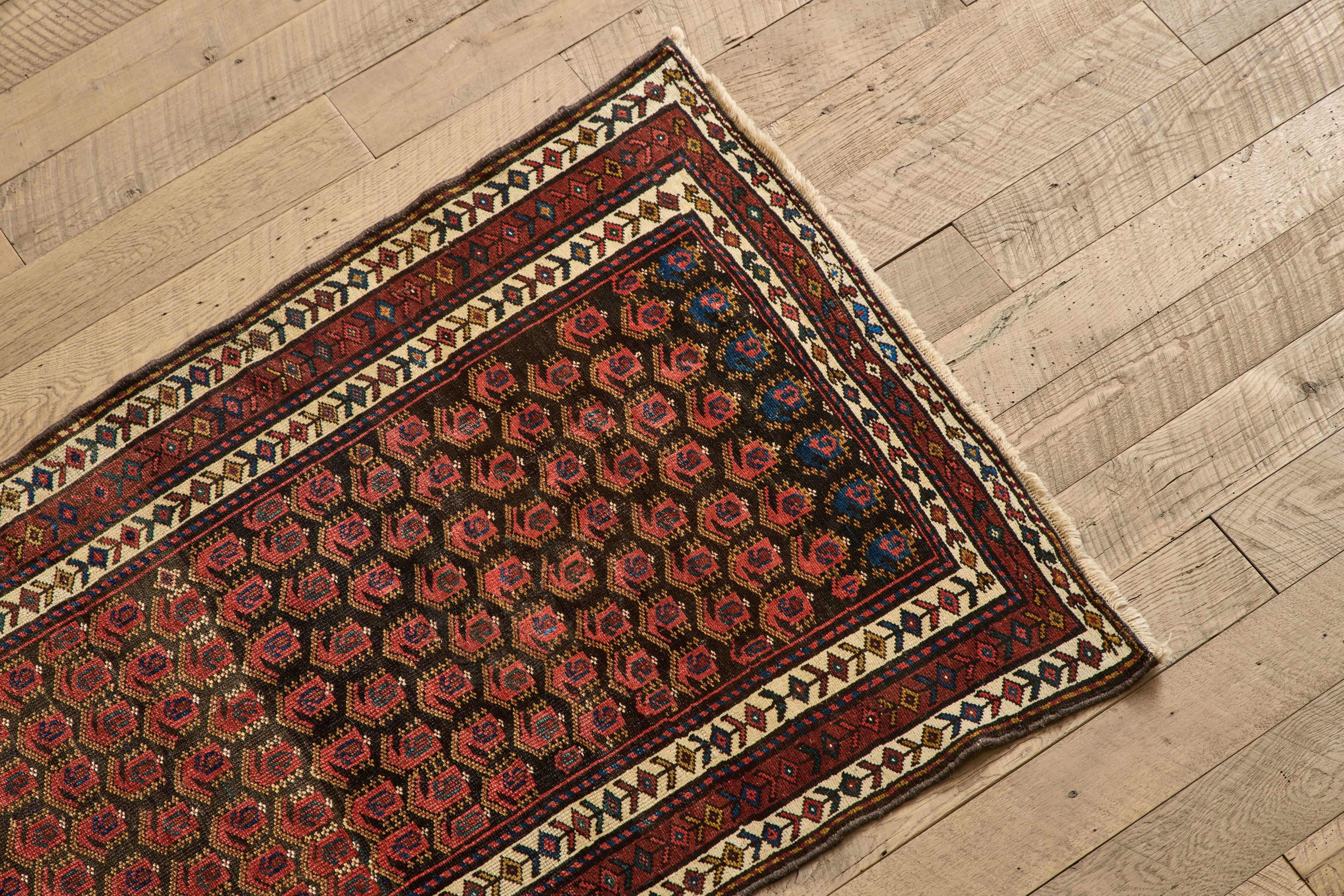 19th Century Paisley Runner 3'6 x 9'6