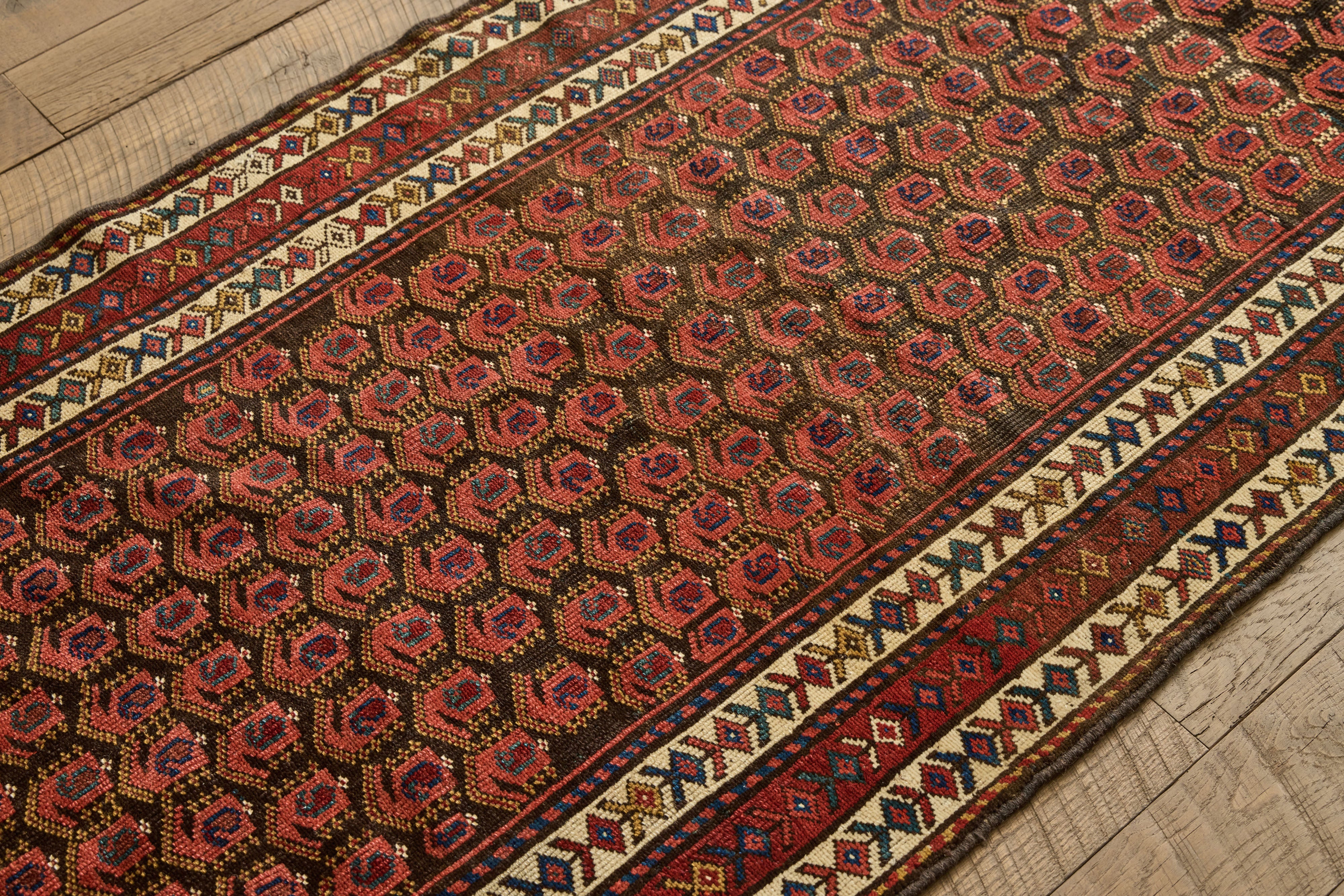 19th Century Paisley Runner 3'6 x 9'6