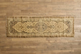 1920s Neutral Persian Runner 3'4 x 11'5