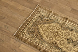1920s Neutral Persian Runner 3'4 x 11'5