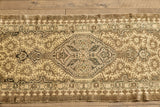 1920s Neutral Persian Runner 3'4 x 11'5
