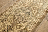 1920s Neutral Persian Runner 3'4 x 11'5
