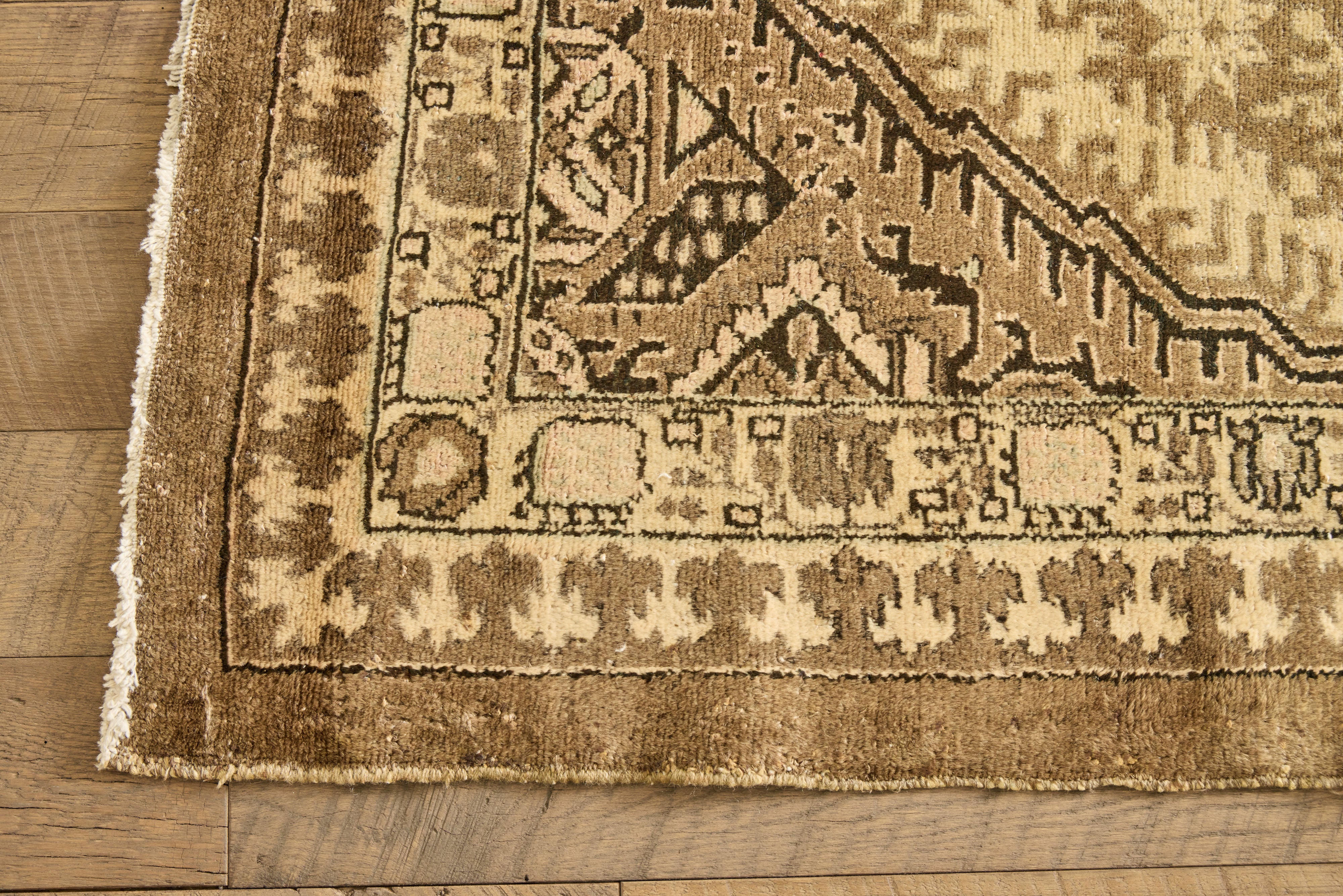 1920s Neutral Persian Runner 3'4 x 11'5
