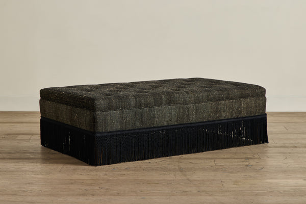 Tufted Ottoman, 54"