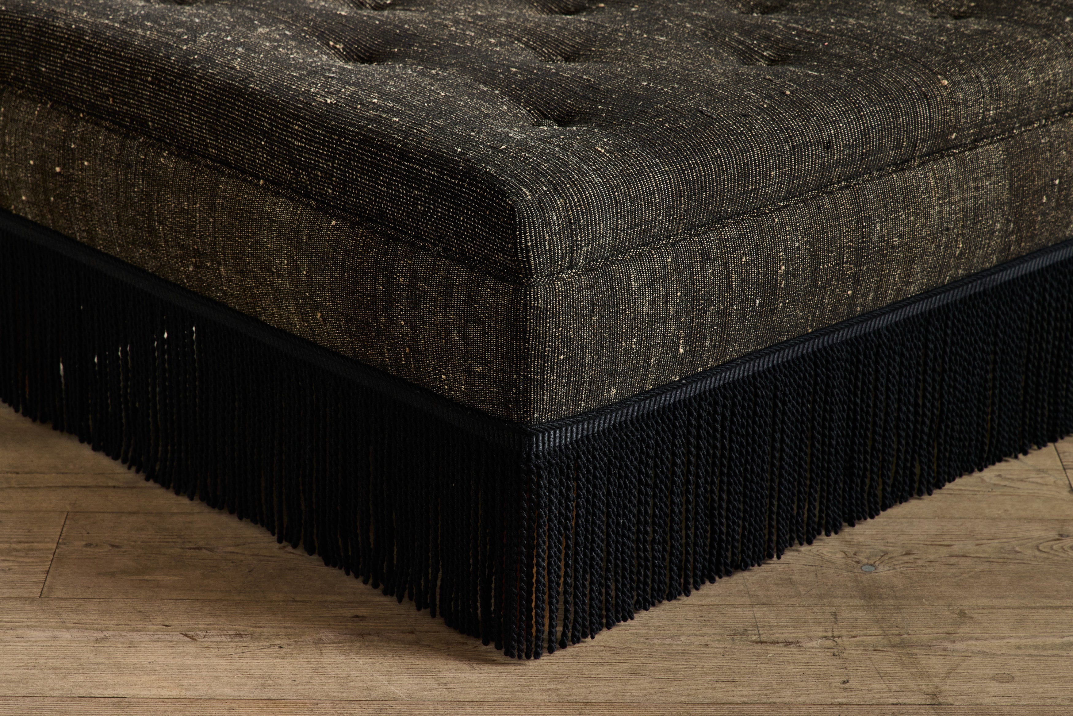 Tufted Ottoman, 54"
