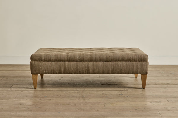 Tufted Ottoman, 54"