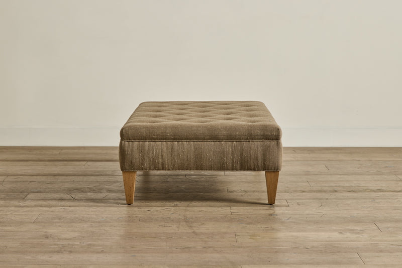 Tufted Ottoman, 54"