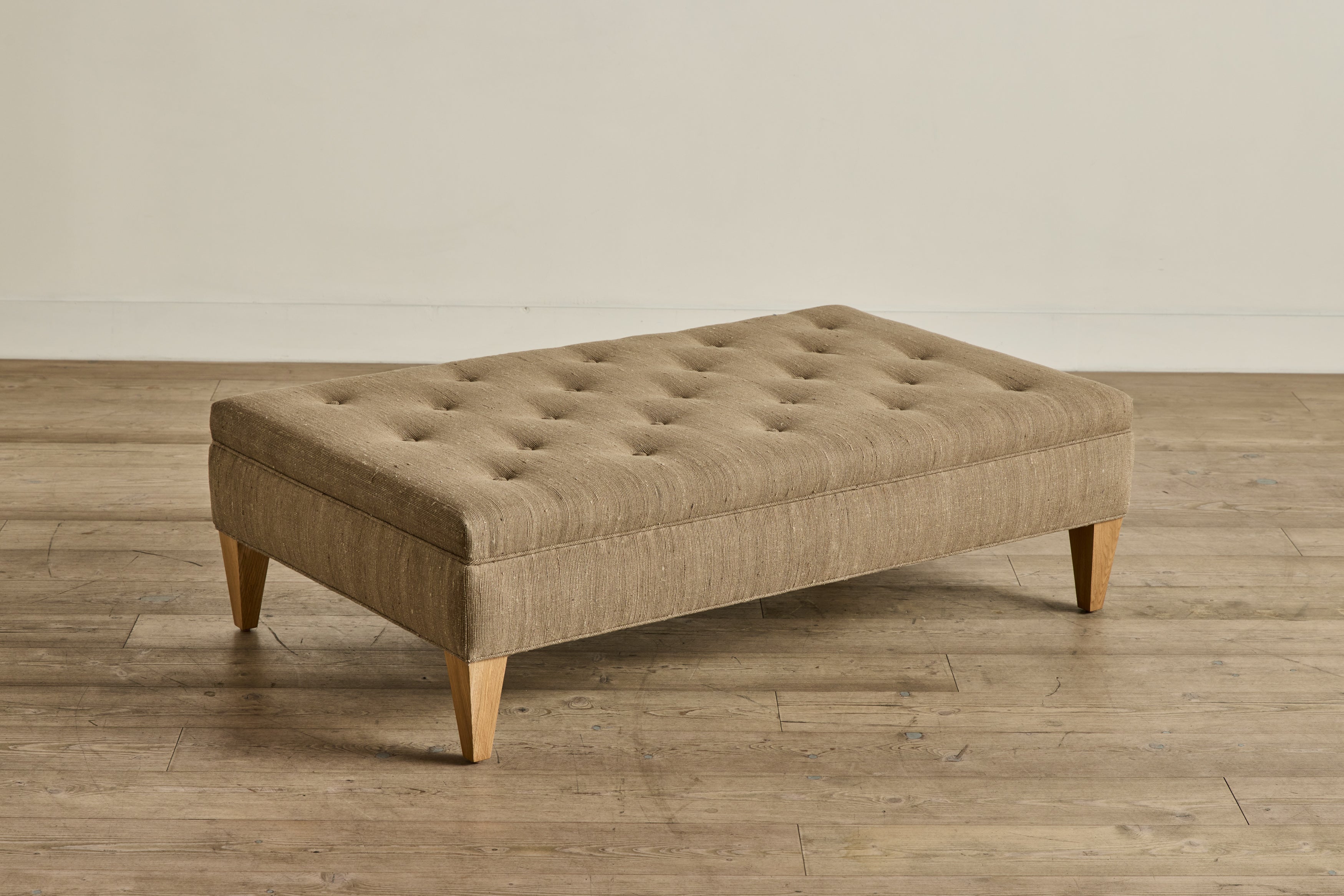 Tufted Ottoman, 54"